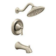 Load image into Gallery viewer, Moen T5503 Wynford Single Handle 1-Spray Moentrol Tub and Shower Faucet Trim Kit in Brushed Nickel
