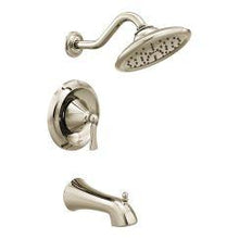 Load image into Gallery viewer, Moen T5503 Wynford Single Handle 1-Spray Moentrol Tub and Shower Faucet Trim Kit in Polished Nickel
