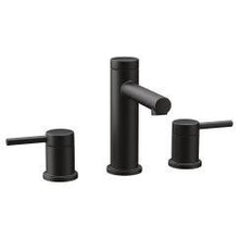 Load image into Gallery viewer, Moen T6193 Align 8&quot; Widespread Two Handle Bathroom Faucet Trim Kit in Matte Black
