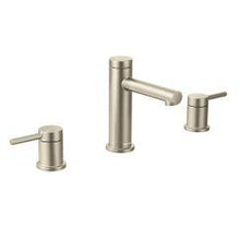Load image into Gallery viewer, Moen T6193 Align 8&quot; Widespread Two Handle Bathroom Faucet Trim Kit in Brushed Nickel
