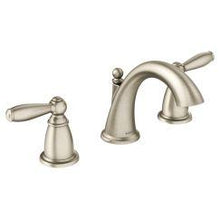 Load image into Gallery viewer, Moen T6620 Brantford 8&quot; Widespread Two Handle Bathroom Faucet Trim Kit in Brushed Nickel
