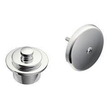 Load image into Gallery viewer, Moen T90331 Push-n-lock Tub Drain Kit with 1 - 1/2&quot; Threads in Chrome
