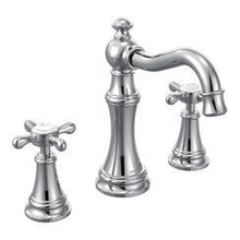 Load image into Gallery viewer, Moen TS42114 Weymouth Two Handle High Arc Bathroom Faucet in Chrome
