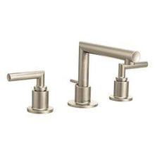 Load image into Gallery viewer, Moen TS43002 Arris Two Handle Low Arc Bathroom Faucet in Brushed Nickel
