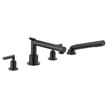 Load image into Gallery viewer, Moen TS93004 Two-Handle Roman Tub Faucet Includes Hand Shower
