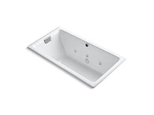 Load image into Gallery viewer, KOHLER K-856-HN-0 Tea-for-Two 66&quot; x 36&quot; drop-in whirlpool with reversible drain, custom pump and heater without trim

