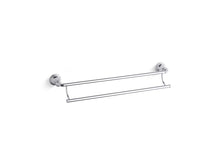 Load image into Gallery viewer, KOHLER 10553-CP Devonshire 24&quot; Double Towel Bar in Polished Chrome
