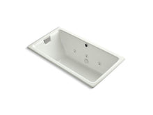 Load image into Gallery viewer, KOHLER K-856-HE-NY Tea-for-Two 66&quot; x 36&quot; drop-in whirlpool with reversible drain, custom pump location and heater without trim
