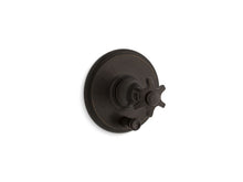 Load image into Gallery viewer, KOHLER K-T72768-3M Artifacts Rite-Temp pressure-balancing valve trim with push-button diverter and prong handle
