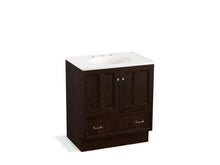 Load image into Gallery viewer, KOHLER K-99516-TK-1WB Damask 30&quot; bathroom vanity cabinet with toe kick, 2 doors and 1 drawer
