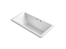 Load image into Gallery viewer, KOHLER K-1835-GW-0 Underscore Rectangle 72&quot; x 36&quot; drop-in BubbleMassage air bath with Bask heated surface and reversible drain
