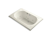 Load image into Gallery viewer, KOHLER K-1170-HE-96 Memoirs 66&quot; x 42&quot; drop-in whirlpool with reversible drain, heater and custom pump location without jet trim
