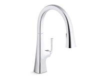 Load image into Gallery viewer, KOHLER K-22062 Graze Pull-down kitchen sink faucet with three-function sprayhead
