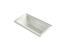 Load image into Gallery viewer, KOHLER K-1167-RH2-NY Underscore Rectangle 60&quot; x 30&quot; alcove whirlpool with integral flange and right-hand drain
