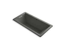 Load image into Gallery viewer, KOHLER K-1822-GHW Underscore 66&quot; x 32&quot; Heated BubbleMassage air bath with Bask, end drain
