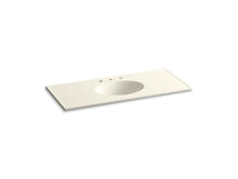 Load image into Gallery viewer, KOHLER K-2891-8 Ceramic/Impressions 49&quot; Vitreous china vanity top with integrated oval sink
