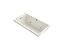 Load image into Gallery viewer, KOHLER K-1168-GCW-96 Underscore Rectangle 60&quot; x 32&quot; drop-in BubbleMassage(TM) Air Bath with Bask heated surface, chromatherapy and reversible drain
