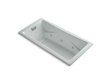 Load image into Gallery viewer, KOHLER K-865-HB-95 Tea-for-Two 72&quot; x 36&quot; drop-in whirlpool with reversible drain, heater and custom pump location without trim
