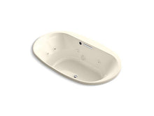 Load image into Gallery viewer, KOHLER K-5718-H2-47 Underscore Oval 72&quot; x 42&quot; drop-in whirlpool with heater without jet trim
