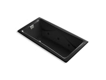 Load image into Gallery viewer, KOHLER K-865-JHB Tea-for-Two 71-3/4&quot; x 36&quot; drop-in/undermount whirlpool bath with end drain
