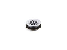 Load image into Gallery viewer, KOHLER K-9132 Round shower drain for use with plastic pipe, gasket included
