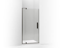 Load image into Gallery viewer, KOHLER K-707536-L Revel Pivot shower door, 74&quot; H x 35-1/8 - 40&quot; W, with 5/16&quot; thick Crystal Clear glass
