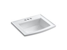 Load image into Gallery viewer, KOHLER K-2356-4 Archer Drop-in bathroom sink with 4&quot; centerset faucet holes

