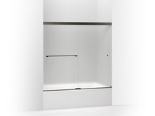 Load image into Gallery viewer, KOHLER K-707000-D3 Revel Sliding bath door, 55-1/2&quot; H x 56-5/8 - 59-5/8&quot; W, with 1/4&quot; thick Frosted glass
