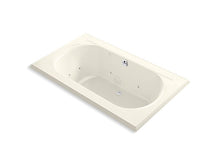 Load image into Gallery viewer, KOHLER K-1418-JHC Memoirs 72&quot; x 42&quot; drop-in whirlpool bath with center rear drain

