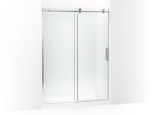 Load image into Gallery viewer, KOHLER K-701696-L Composed Sliding shower door, 78&quot; H x 56-1/8 - 59-7/8&quot; W, with 3/8&quot; thick Crystal Clear glass
