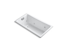 Load image into Gallery viewer, KOHLER K-852-JH Tea-for-Two 60&quot; x 32&quot; drop-in/undermount whirlpool bath, end drain
