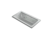Load image into Gallery viewer, KOHLER K-1947-H Archer 60&quot; x 30&quot; drop-in whirlpool bath with heat and Comfort Depth design
