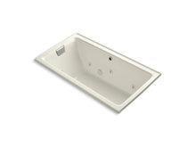 Load image into Gallery viewer, KOHLER 856-JLH-96 Tea-For-Two 66&quot; X 36&quot; Alcove Whirlpool With Left Drain in Biscuit
