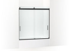Load image into Gallery viewer, KOHLER K-706163-L Levity Sliding bath door, 62&quot; H x 56-5/8 - 59-5/8&quot; W, with 5/16&quot; thick Crystal Clear glass
