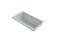 Load image into Gallery viewer, KOHLER K-1168-GW-95 Underscore Rectangle 60&quot; x 32&quot; drop-in BubbleMassage(TM) Air Bath with Bask heated surface and reversible drain
