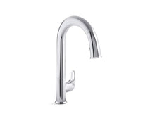 Load image into Gallery viewer, KOHLER K-72218-WB Sensate Touchless pull-down kitchen sink faucet with KOHLER Konnect and two-function sprayhead
