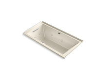 Load image into Gallery viewer, KOHLER K-1167-XH2GL-47 Underscore Rectangle 60&quot; x 30&quot; alcove whirlpool + BubbleMassage(TM) Air Bath with integral flange and left-hand drain
