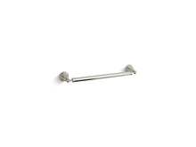 Load image into Gallery viewer, KOHLER 13108-SN Pinstripe 18&quot; Towel Bar in Vibrant Polished Nickel
