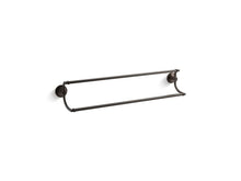 Load image into Gallery viewer, KOHLER 11413-2BZ Bancroft 24&quot; Double Towel Bar in Oil-Rubbed Bronze
