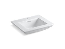 Load image into Gallery viewer, KOHLER K-29999-1 Memoirs Stately 24&quot; pedestal/console table bathroom sink basin with single faucet hole

