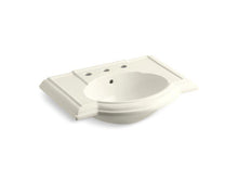 Load image into Gallery viewer, KOHLER K-2295-8-96 Devonshire Bathroom sink with 8&quot; widespread faucet holes
