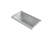 Load image into Gallery viewer, KOHLER K-1167-RH2-95 Underscore Rectangle 60&quot; x 30&quot; alcove whirlpool with integral flange and right-hand drain
