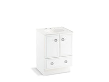 Load image into Gallery viewer, KOHLER K-99501-TK-1WA Jacquard 24&quot; bathroom vanity cabinet with toe kick, 2 doors and 1 drawer

