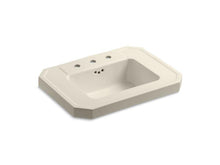 Load image into Gallery viewer, KOHLER K-2323-8-47 Kathryn Bathroom sink basin with 8&quot; widespread faucet holes
