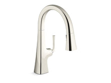 Load image into Gallery viewer, KOHLER K-22063 Graze Pull-down kitchen sink faucet with three-function sprayhead
