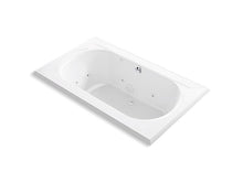 Load image into Gallery viewer, KOHLER K-1418-JHE Memoirs 72&quot; x 42&quot; drop-in whirlpool bath with center rear drain
