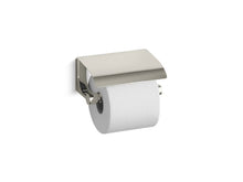 Load image into Gallery viewer, KOHLER 11584-SN Loure Covered Horizontal Toilet Paper Holder in Vibrant Polished Nickel
