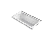 Load image into Gallery viewer, KOHLER K-1947-LH Archer 60&quot; x 30&quot; three-side integral flange whirlpool bath with heater and left-hand drain
