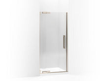 Load image into Gallery viewer, KOHLER 705701-L-ABV Purist Pivot Shower Door, 72-1/4&quot; H X 33-1/4 - 35-3/4&quot; W, With 3/8&quot; Thick Crystal Clear Glass in Anodized Brushed Bronze
