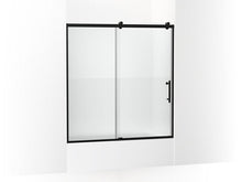 Load image into Gallery viewer, KOHLER K-702253-10G81 Rely 62-1/2&quot; H sliding bath door with 3/8&quot;-thick glass
